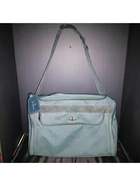 VTG Atlantic Duffle Bag Carry On Travel Overnight Day Pack Dark Green Great